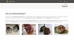 Desktop Screenshot of giftkoeder-radar.com